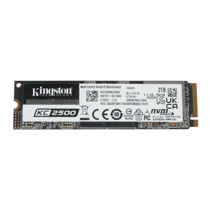 Kingston SKC2500M8/2000G 2TB NVMe M.2 2280 PCIe Gen3 x4 SSD Solid State Drive