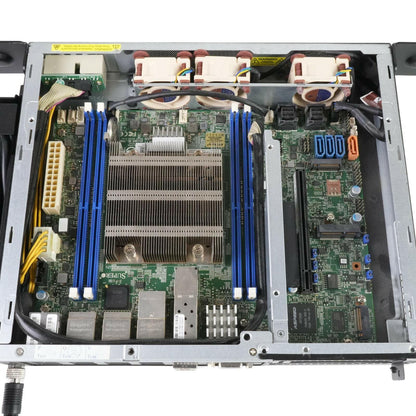 Supermicro SYS-E300-9D-8CN8TP Xeon D-2146NT Mini-1U Server Custom Noctua Cooling