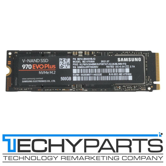 Samsung 970 EVO Plus 500GB NVMe M.2 2280 PCIe Gen3 x4 SSD MZ-V7S500 MZVLB500HBJQ