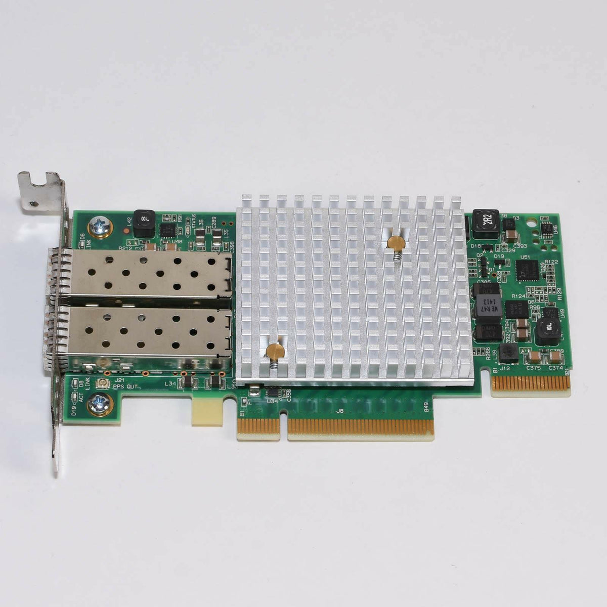 SolarFlare SFN7322F SFP+ Dual-Port 10GbE PCIe Onload PTP Server I/O Adapter LP