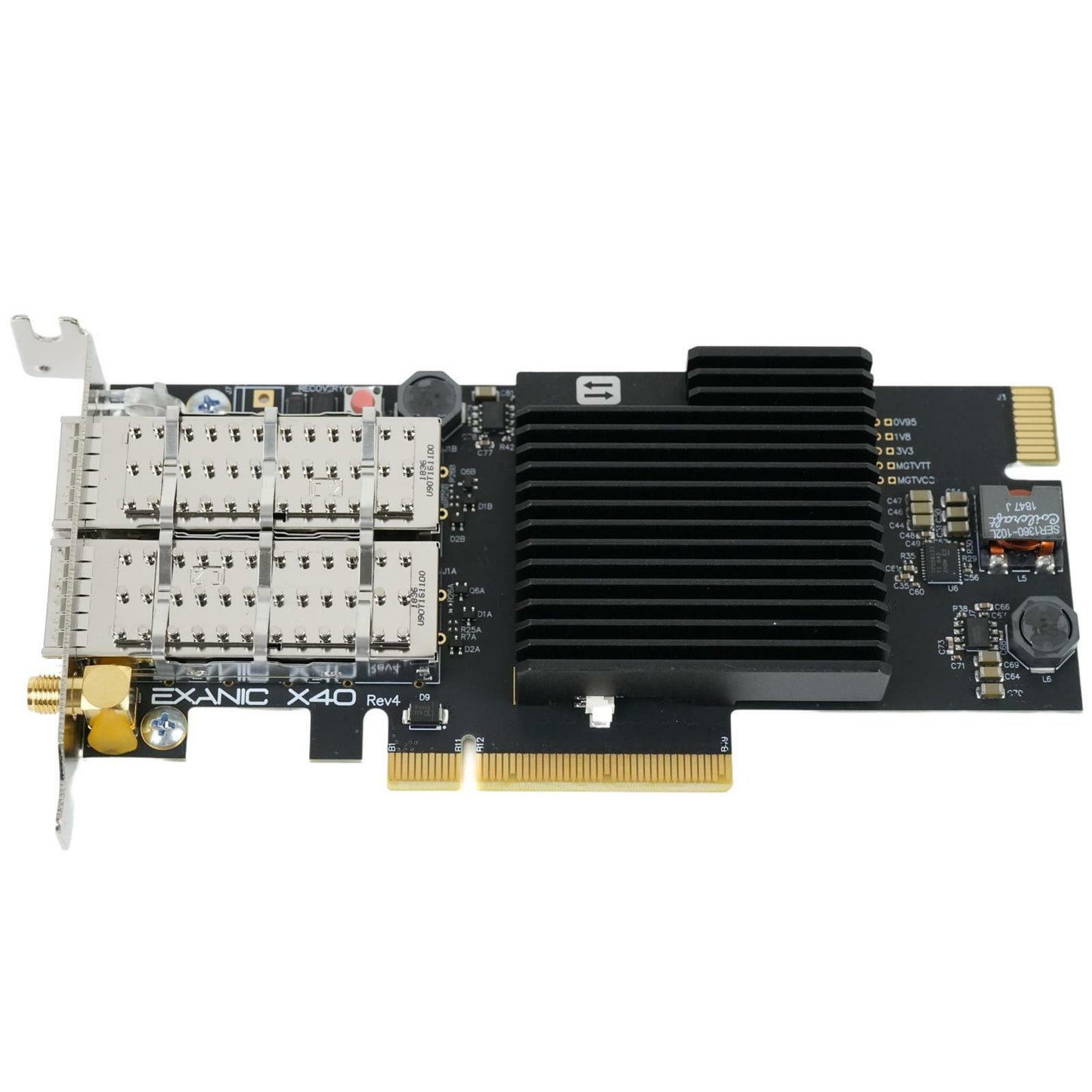 Exablaze ExaNIC X40 Dual-Port Low Latency 40GbE QSFP+ PCI-E 3.0 NIC FPGA SFF