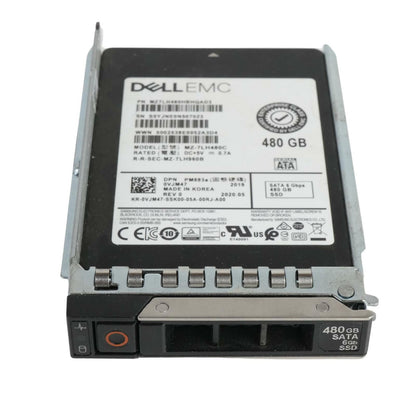 Dell VJM47 Samsung PM883a 480GB SSD 2.5" TLC SATA 6G MZ-7LH480C MZ7LH480HBHQAD3