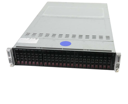 SUPERMICRO 2028TP-DECR 2U SuperServer 2-Node X10DRT-P 4x LGA2011v3 E5-2600v3/v4