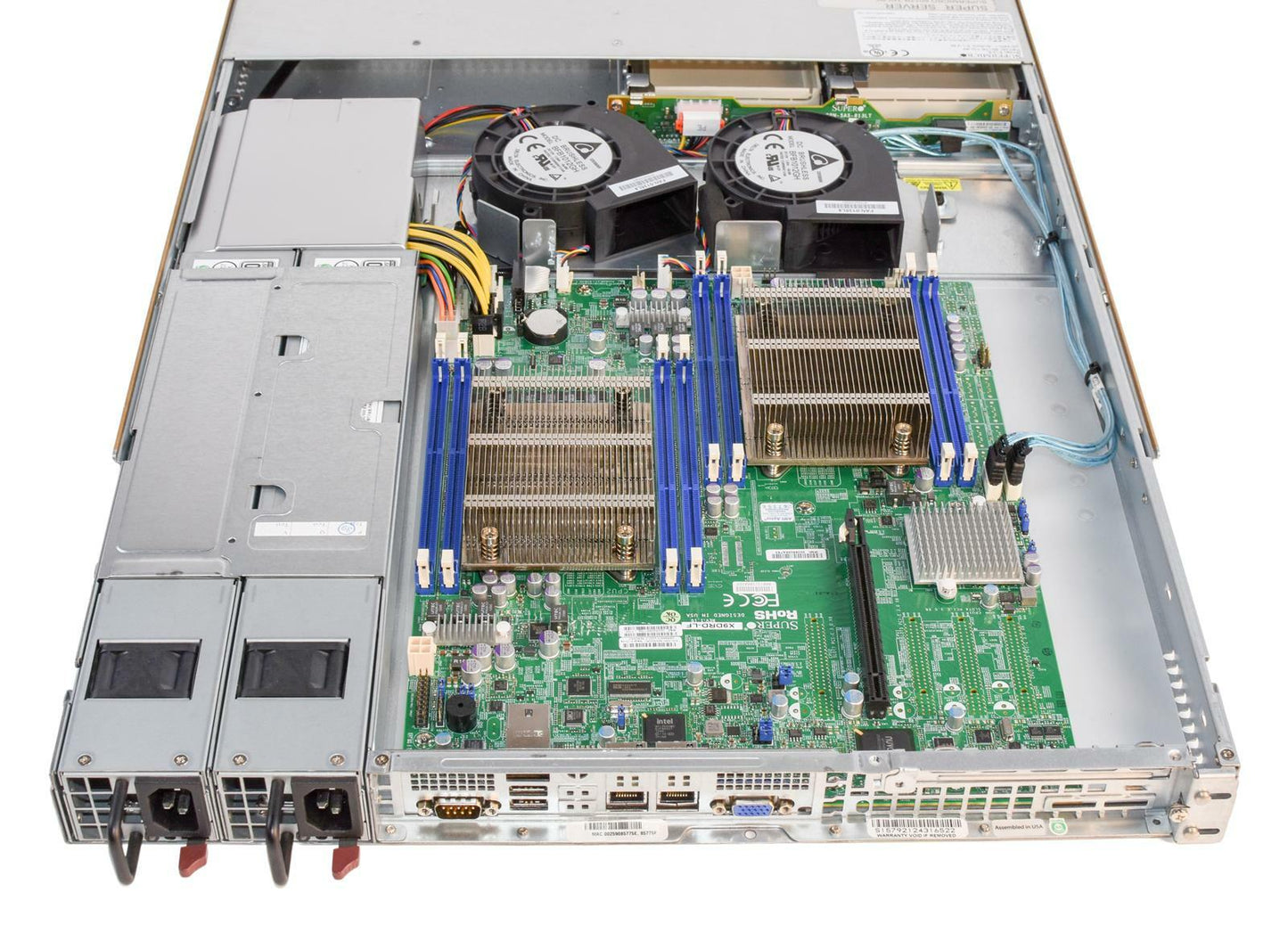 Supermicro 6017R-TDLRF X9DRD-LF Dual XEON LGA2011 1U 2x 3.5" Server Barebones