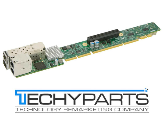 Supermicro AOC-URN2-I4GXS 10Gb SFP+ 1Gb RJ45 Dual NVMe Server Ultra Riser Card