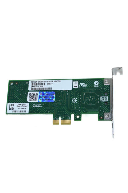 Intel EXPI9301CTBLK PRO/1000 CT 1-Port Gigabit PCIe x1 NIC Ethernet Adapter SFF