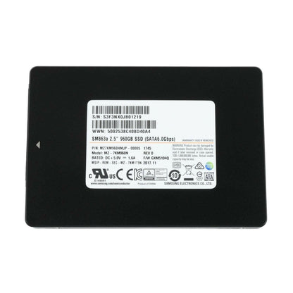 Samsung SM863a 960GB SATA III 2.5" SSD Solid State Drive MZ7KM960HMJP-00005 90%