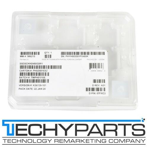 New Dell 7FXC3 Intel 480GB SSD D3-S4510 M.2 2280 SATA 6G TLC SSD SSDSCKKB480G8R