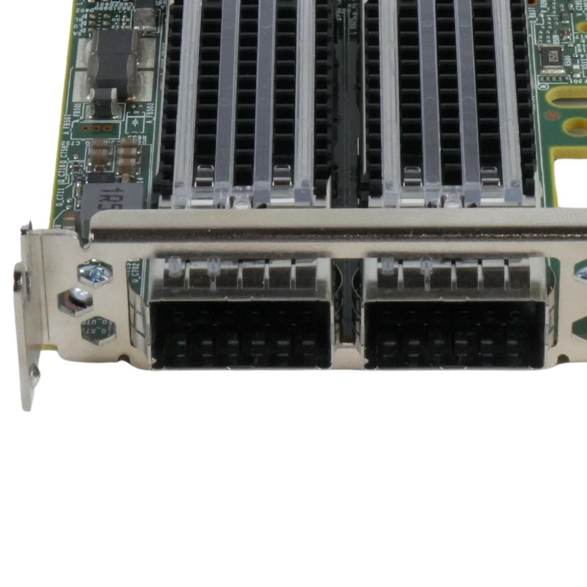 Broadcom P2100G BCM957508-P2100G Dual Port 100GbE QSFP56 PCIe 4.0 x16 NIC LP