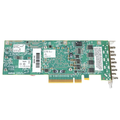 Matrox DSXLE4L/8/100F DSX LE4 LP PCIe 2.0 x4 8-Ch SDI I/O Card with Frame Sync