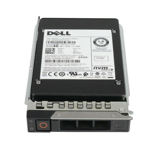 Dell JD6CH Samsung PM1725a 1.6TB 2.5" NVMe U.2 PCIe3 SSD MZWLL1T6HEHP-000D3
