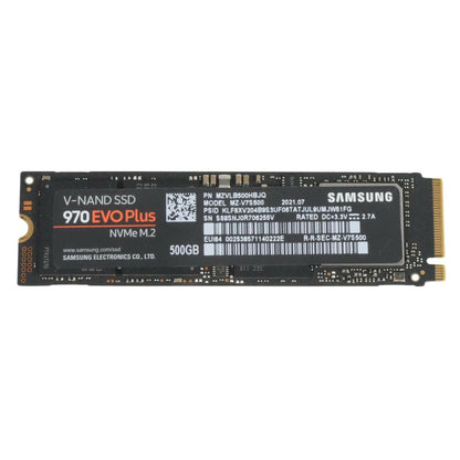 Samsung 970 EVO Plus 500GB NVMe M.2 2280 PCIe Gen3 x4 SSD MZ-V7S500 MZVLB500HBJQ