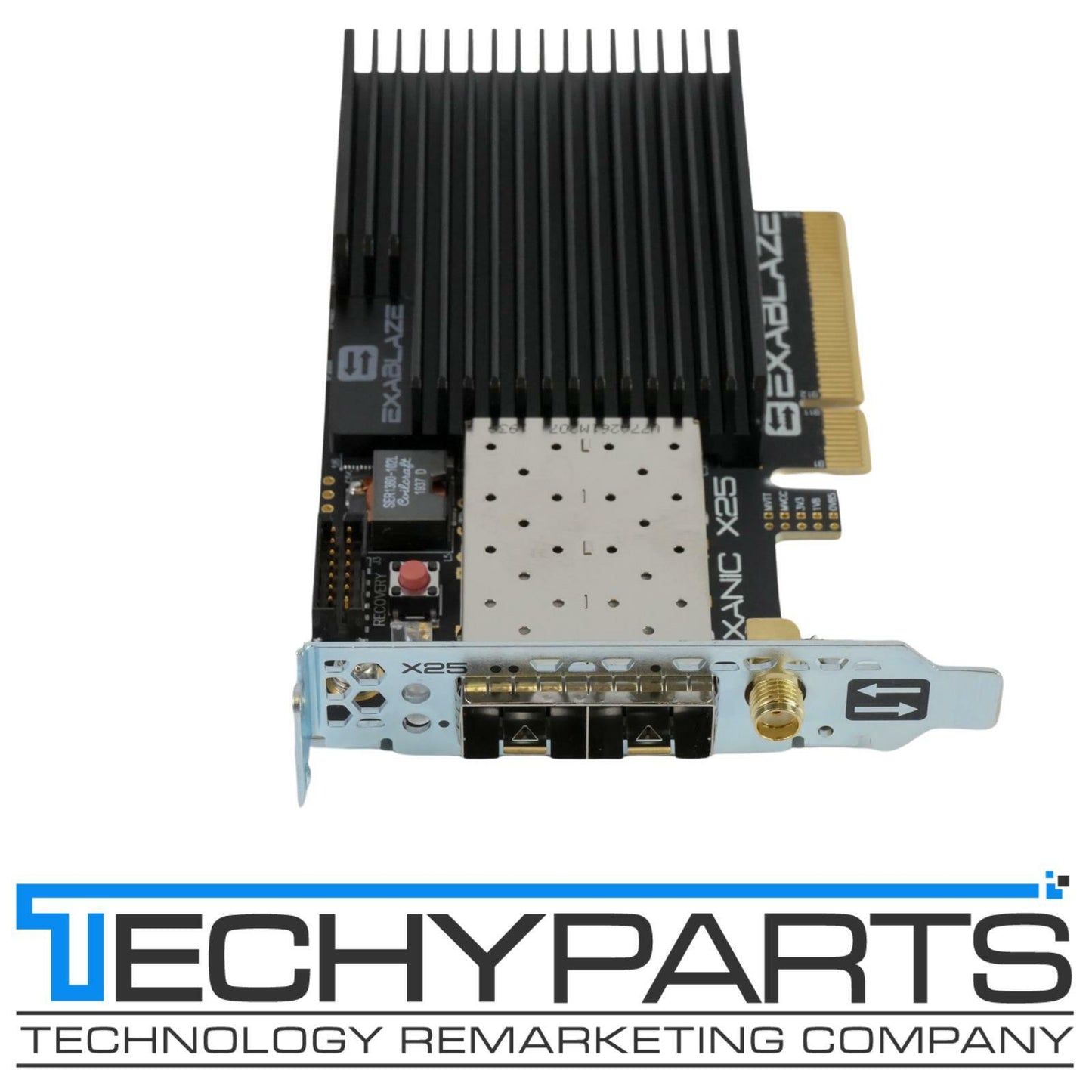 Exablaze ExaNIC X25 Dual-Port 10/25GbE SFP28 Low Latency PCIe 3.0 x8 FPGA NIC LP