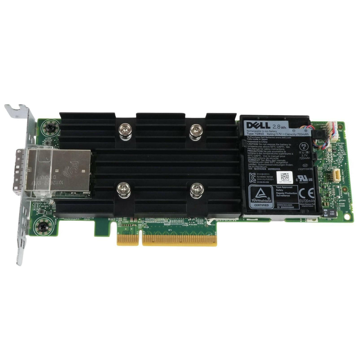 Dell 12W3T PERC H840 12Gbps SAS 8-Port 4GB NV Cache PCI-E 3.1 x8 LP RAID Card