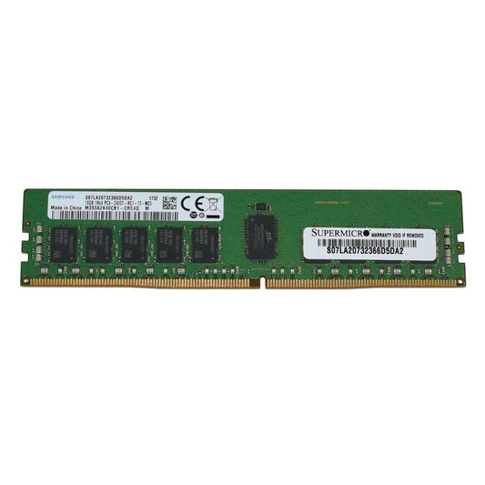 Samsung 16GB 1Rx4 DDR4-2400 PC4-2400T REG ECC 1.2V 288-pin RAM M393A2K40CB1-CRC
