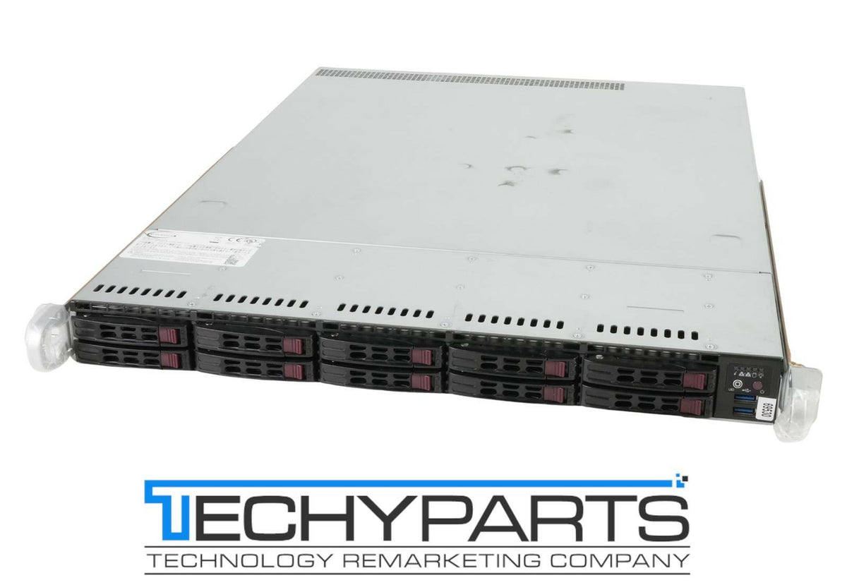 Supermicro 1U SYS-1019P-WTR Xeon Gold 6130 2.1GHz 32GB HBA 1000-16i 1U Server