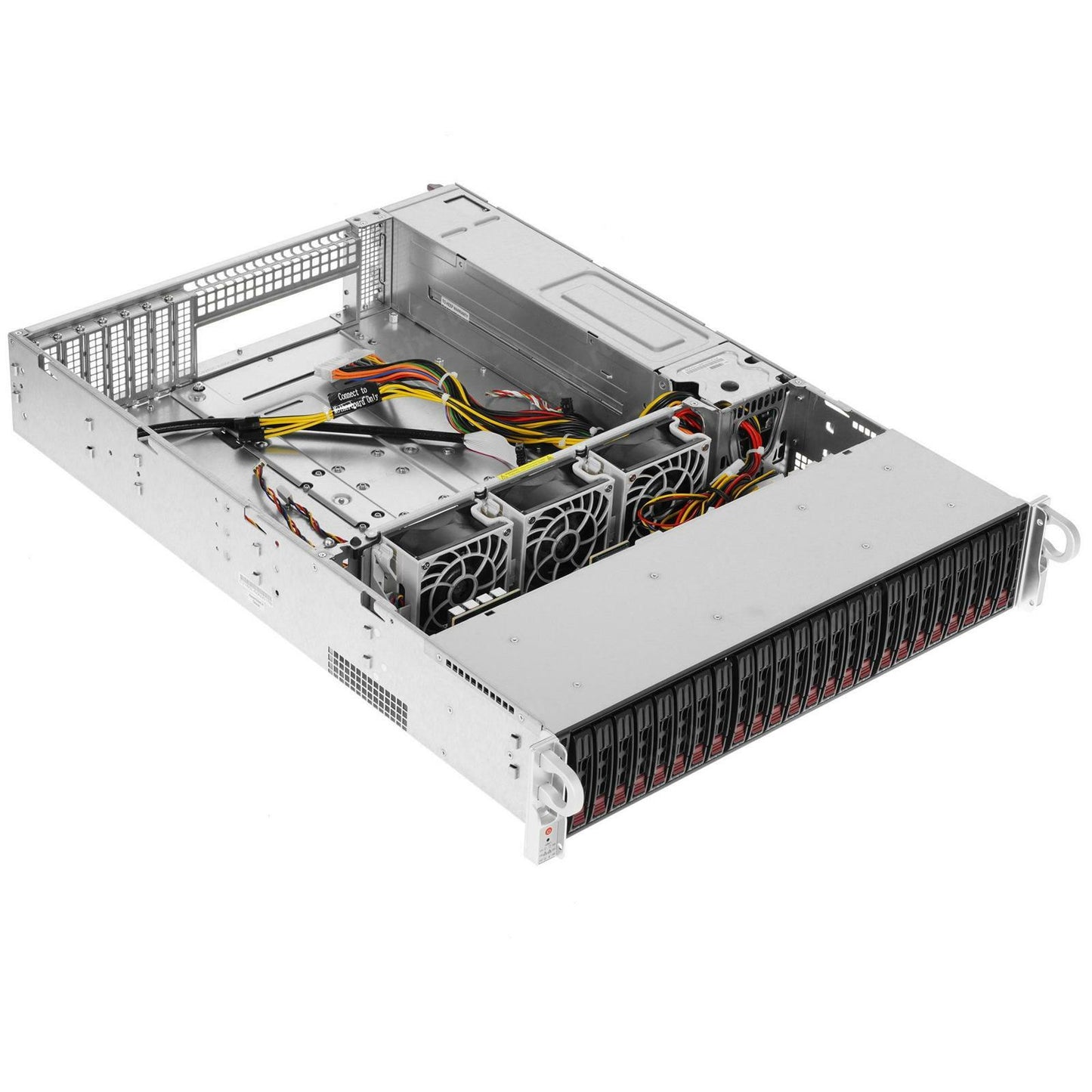 NEW Supermicro CSE-216BE1C4-R1K23LPB 24x2.5" SAS3/4x NVMe 2x1200W 2U Chassis