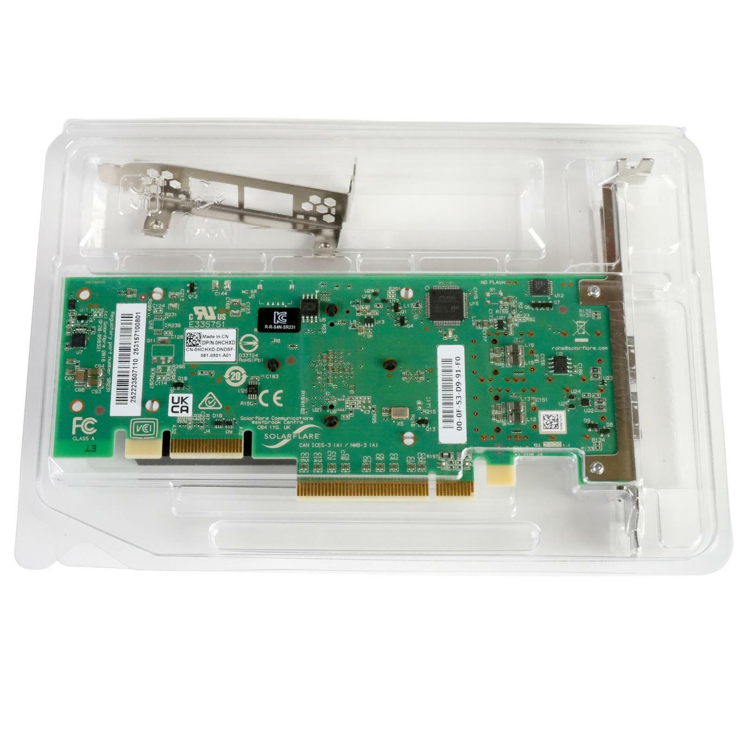 Dell HCHXD SolarFlare XtremeScale X2522-25G-PLUS Dual Port 10/25G SFP28 PCIe NIC