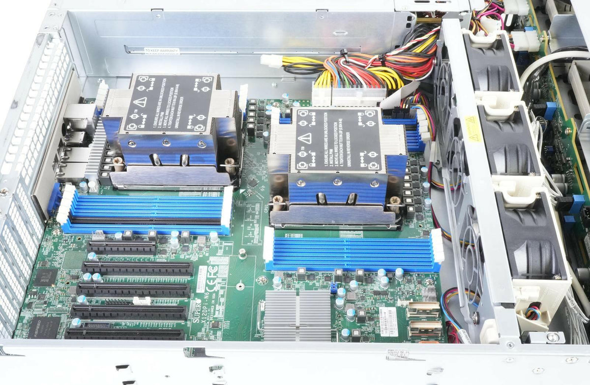 Supermicro SYS-620P-TR X12DPi-N6 2U 12-Bay LFF Dual LGA4189 Xeon Server Barebone