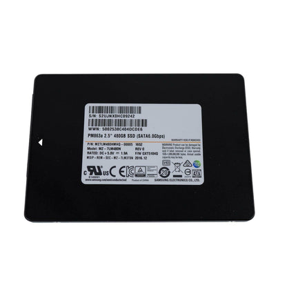 Samsung PM863a MZ-7LM480N 480GB SSD 2.5" SATA III 6G MZ7LM480HMHQ-00005