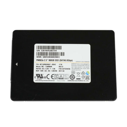Samsung PM863a 960GB SSD 2.5" SATA III 6G MZ-7LM960N MZ7LM960HMJP-000AZ 99%