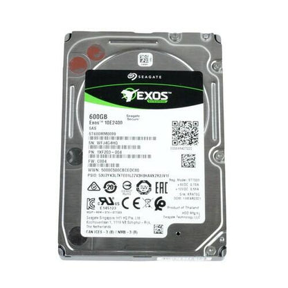 Seagate Exos 10E2400 ST600MM0099 600GB 10K 2.5" SAS 12G 512e/4Kn HDD 1XF203-004