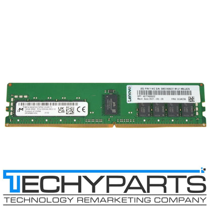Lenovo 02JK236 16GB 2Rx8 DDR4-3200 PC4-3200AA PC4-25600R REG ECC 1.2V 288p RDIMM