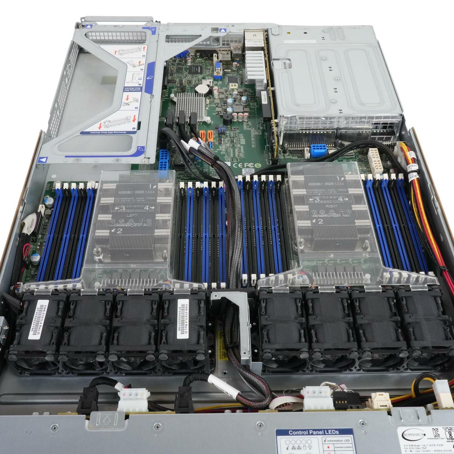 Supermicro SYS-1029U-TR4T 10x 2.5" Drive Bays and 2x 2.5" NVMe Slots Barebones
