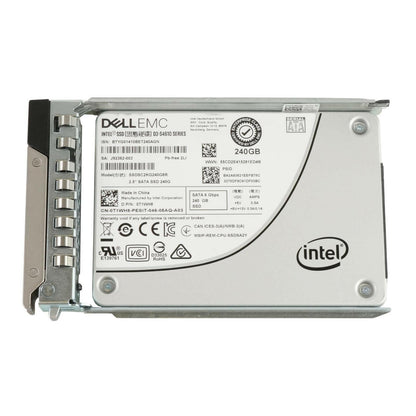 Dell T1WH8 Intel 240GB D3-S4610 2.5" SATA III 6G 3D2 TLC SSD SSDSC2KG240G8R 100%