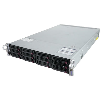 Supermicro AS-2023US-TR4 2x EPYC 7502 12x 3.5" 2U Server w/2.5" Rear Bay + NVMe
