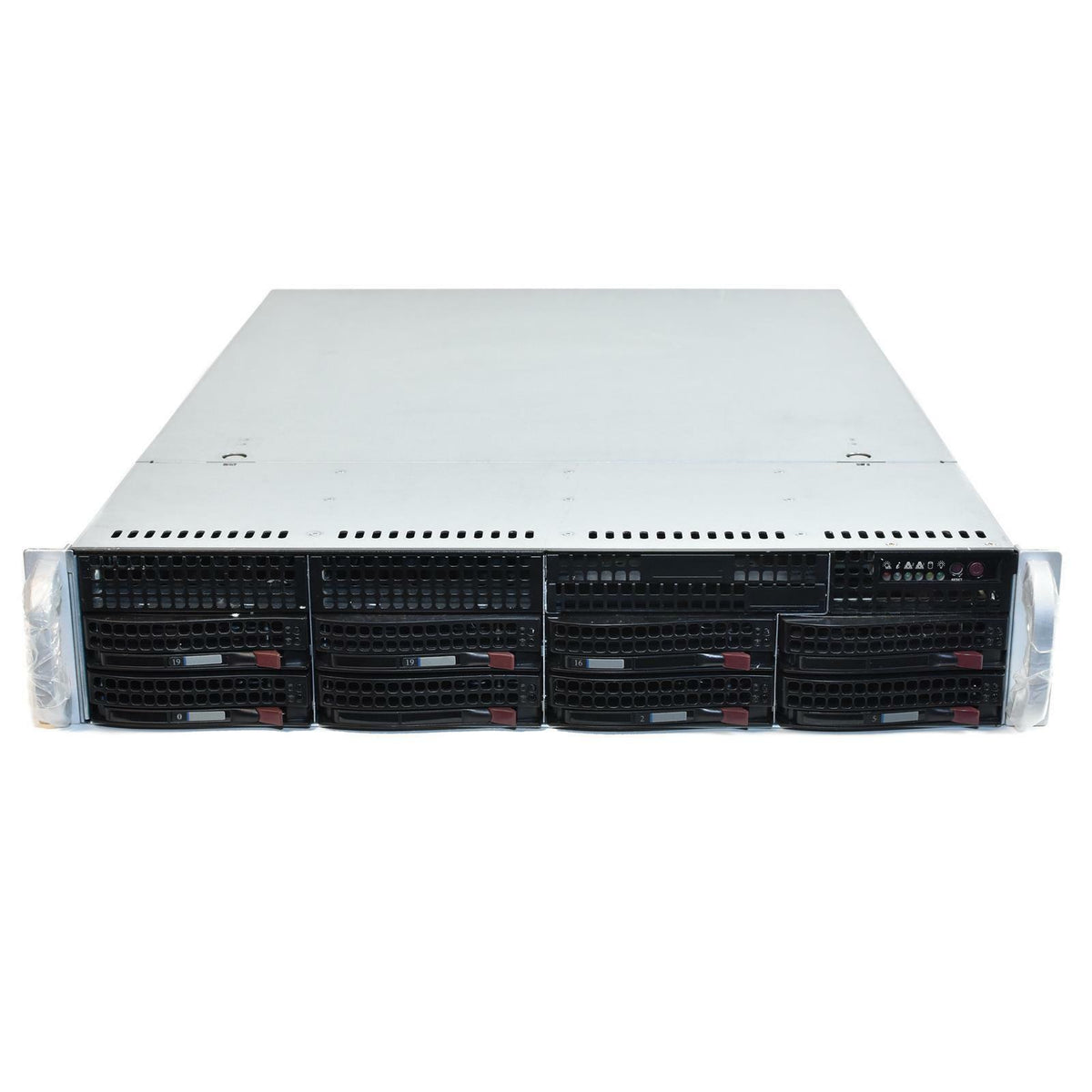 Supermicro CSE-825TQ-R740LPB 2U 8-Bay 3.5" Rackmount Server Chassis 2x 740W PSU
