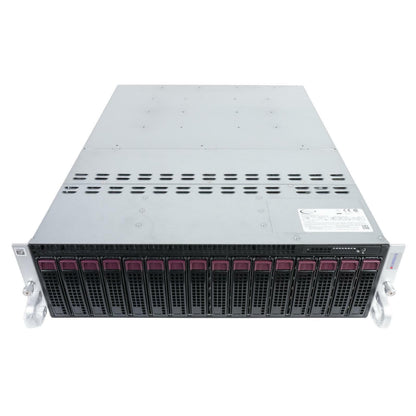 Supermicro MicroCloud 5039MD8-H8TNR 8-Node Xeon D-2141I 2.2GHz 512GB DDR4 3U CTO