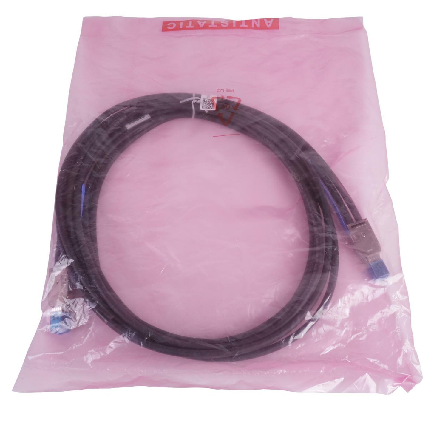 TE Connectivity 8.9Ft 2.7M MiniSAS HD 12G SFF-8644 - SFF-8644 External SAS Cable