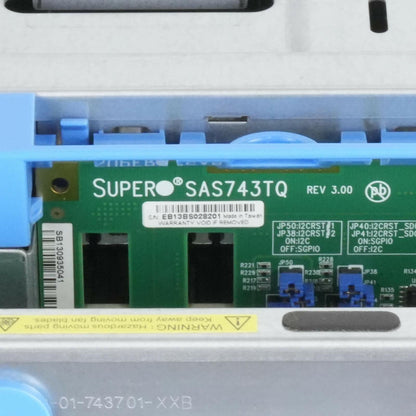 Supermicro CSE-743TQ-865B SuperChassis Black 4U Tower Server Case EATX 865W