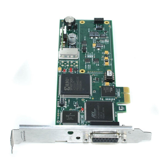Symmetricom bc635PCIe (IRIG) Non-GPS PCIe x1 Time & Frequency Processor
