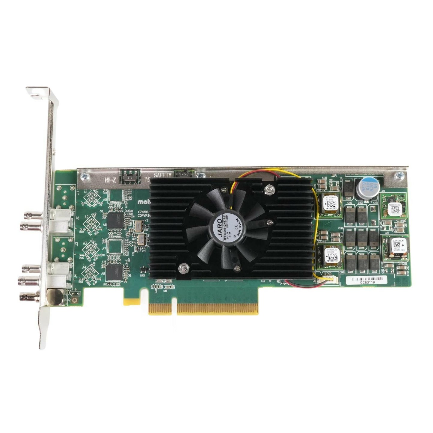 Matrox DSXLE4L/4/100F DSX LE4 PCIe 4-Ch SDI I/O Frame Sync Capture Card Y7456-02