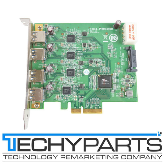 IOI TECHNOLOGY CORPORATION U3X4-PCIE4XE111 Quad Channel USB 3.0 Rev 1.1