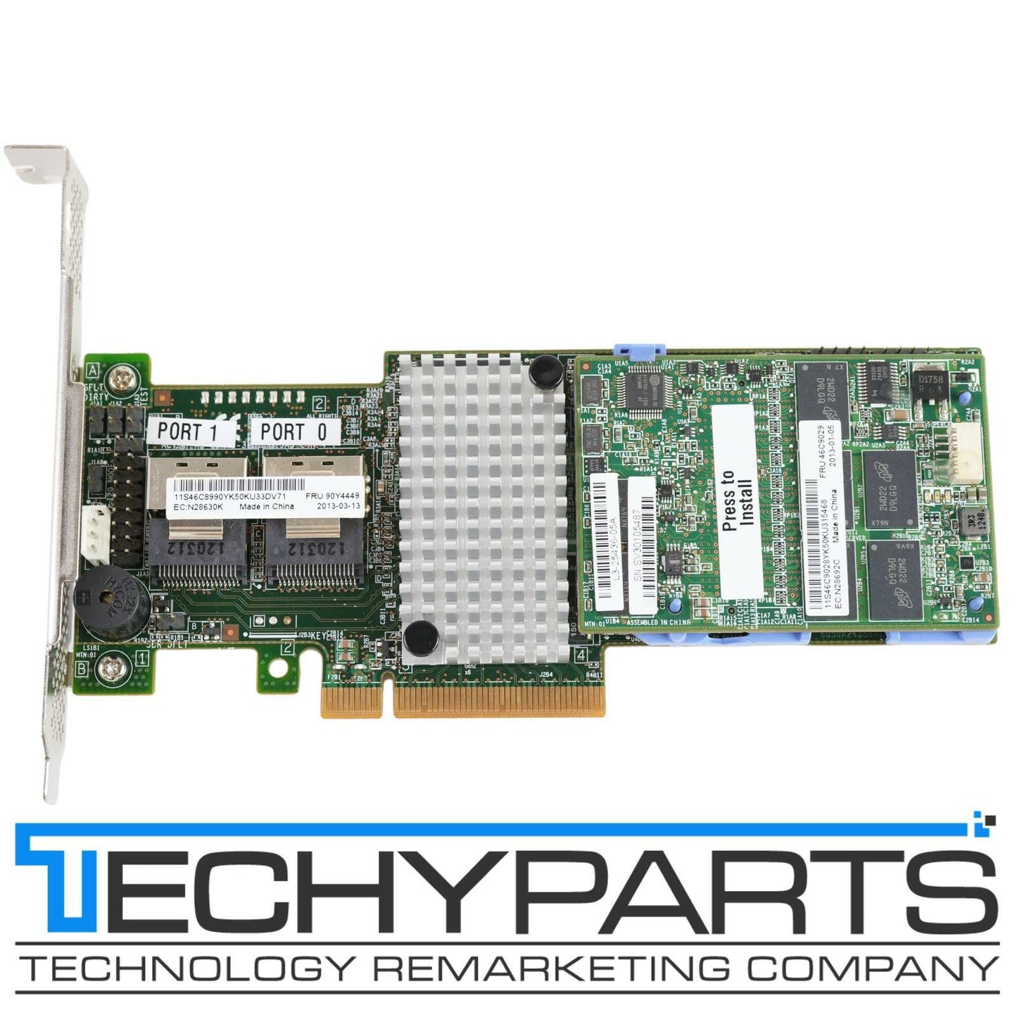 IBM 90Y4449 LSI ServeRAID M5110 RAID Controller MegaRAID SAS 9270-8i