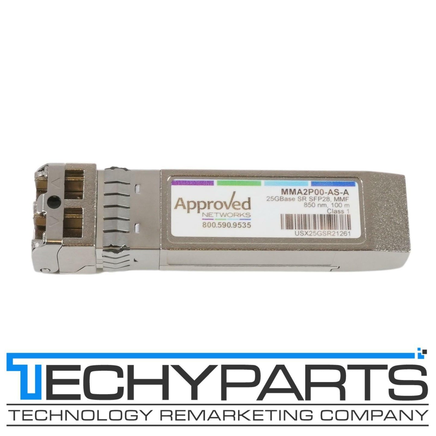 Approved Networks MMA2P00-AS-A 10/25GBASE-SR SFP28 850nm Fiber Optic Transceiver