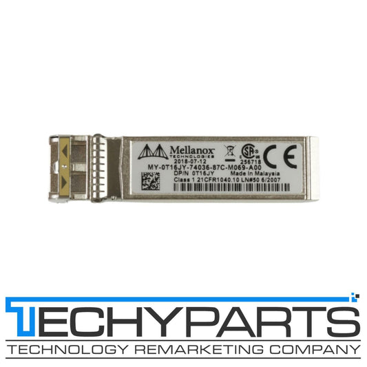 DELL T16JY 10GBASE-SR SFP+ 850nm SR Multi-Mode Fibre Transceiver Module