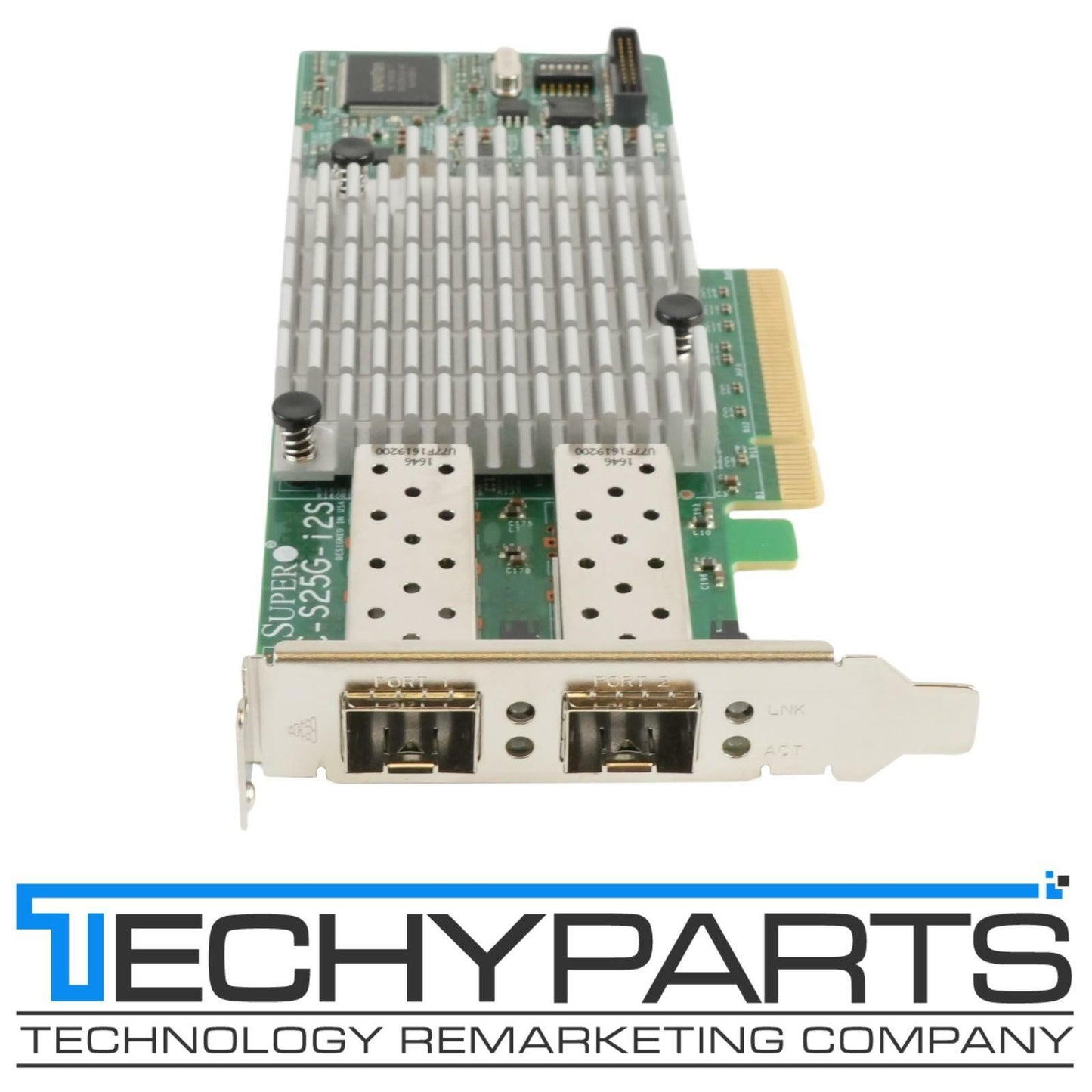 Supermicro AOC-S25G-i2S Intel XXV710 2-Port 25GbE SFP28 PCIe 3.0 x8 NIC SFF