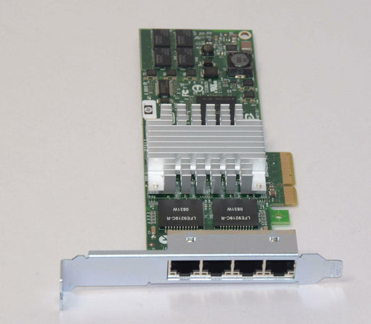 HP 436431-001 NC364T Gigabit 10/100/1000Base-T 4-Port PCI-E x4 Ethernet NIC