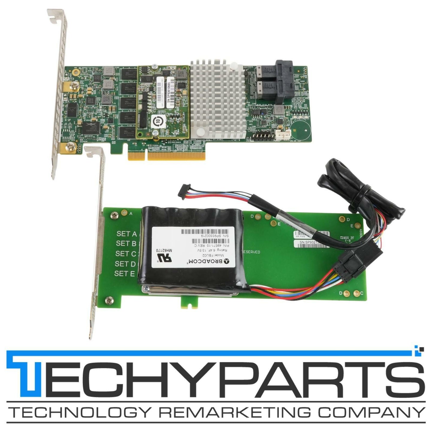 Supermicro AOC-S3108L-H8IR 2GB 8-Port SAS3 RAID Controller w/LSICVM02 CacheVault