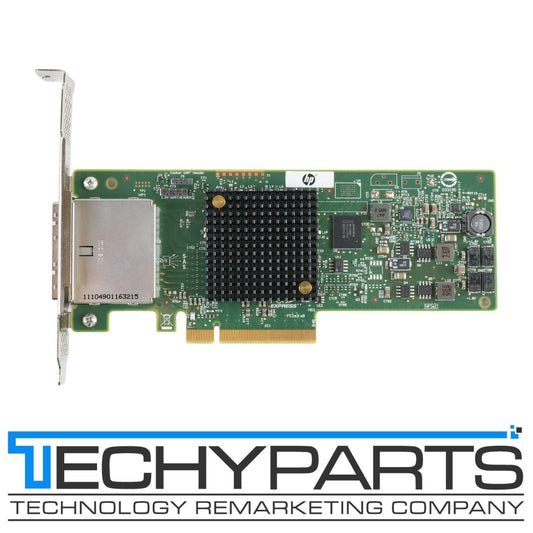 HPE H221 LSI SAS9207-8e HBA MiniSAS PCI-E x8 3.0 6Gb/s Adapter 729554-001 LFF