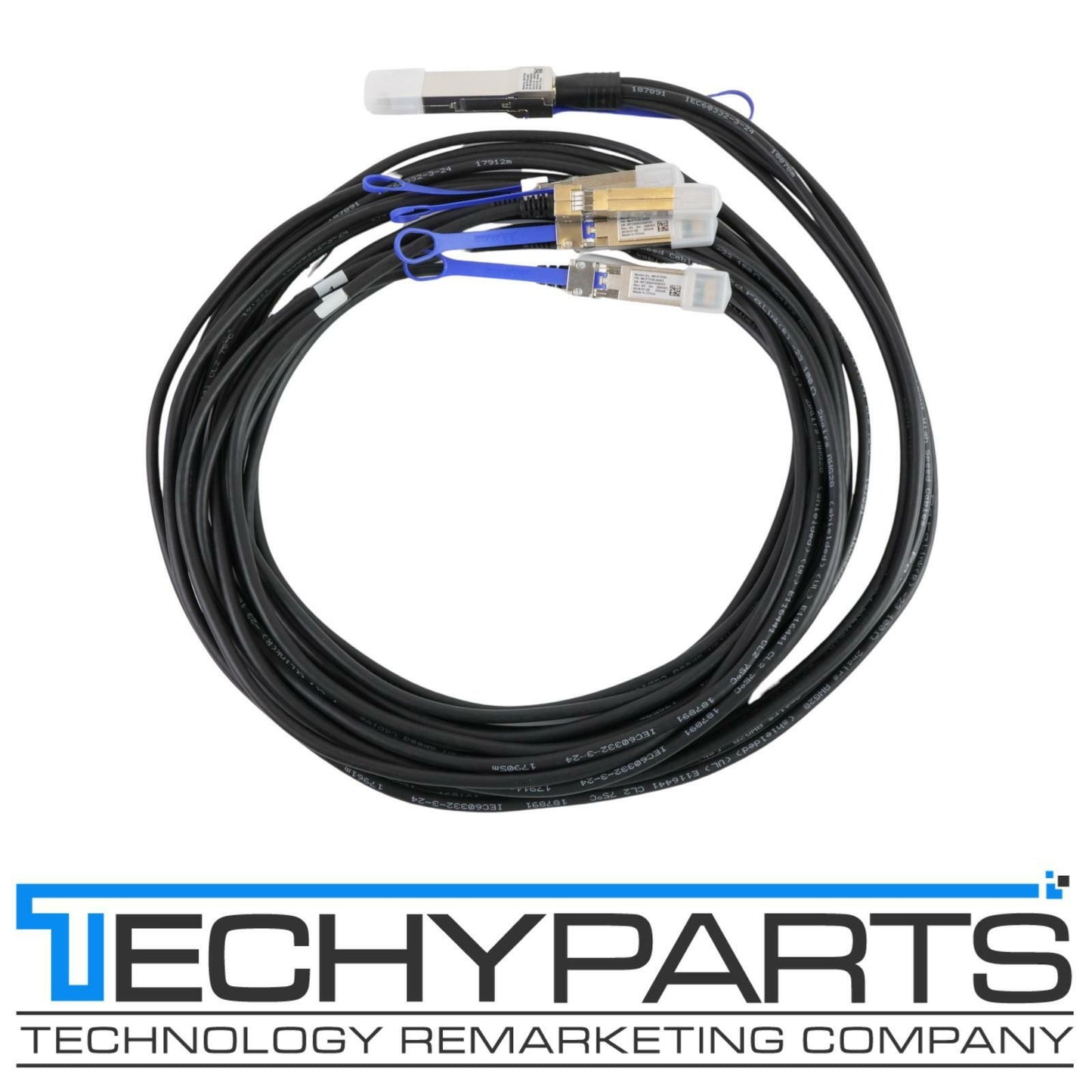 NEW Mellanox MCP7F00-A003 3M Passive DAC Split 100GbE to 4x25GbE QSFP28 4xSFP28