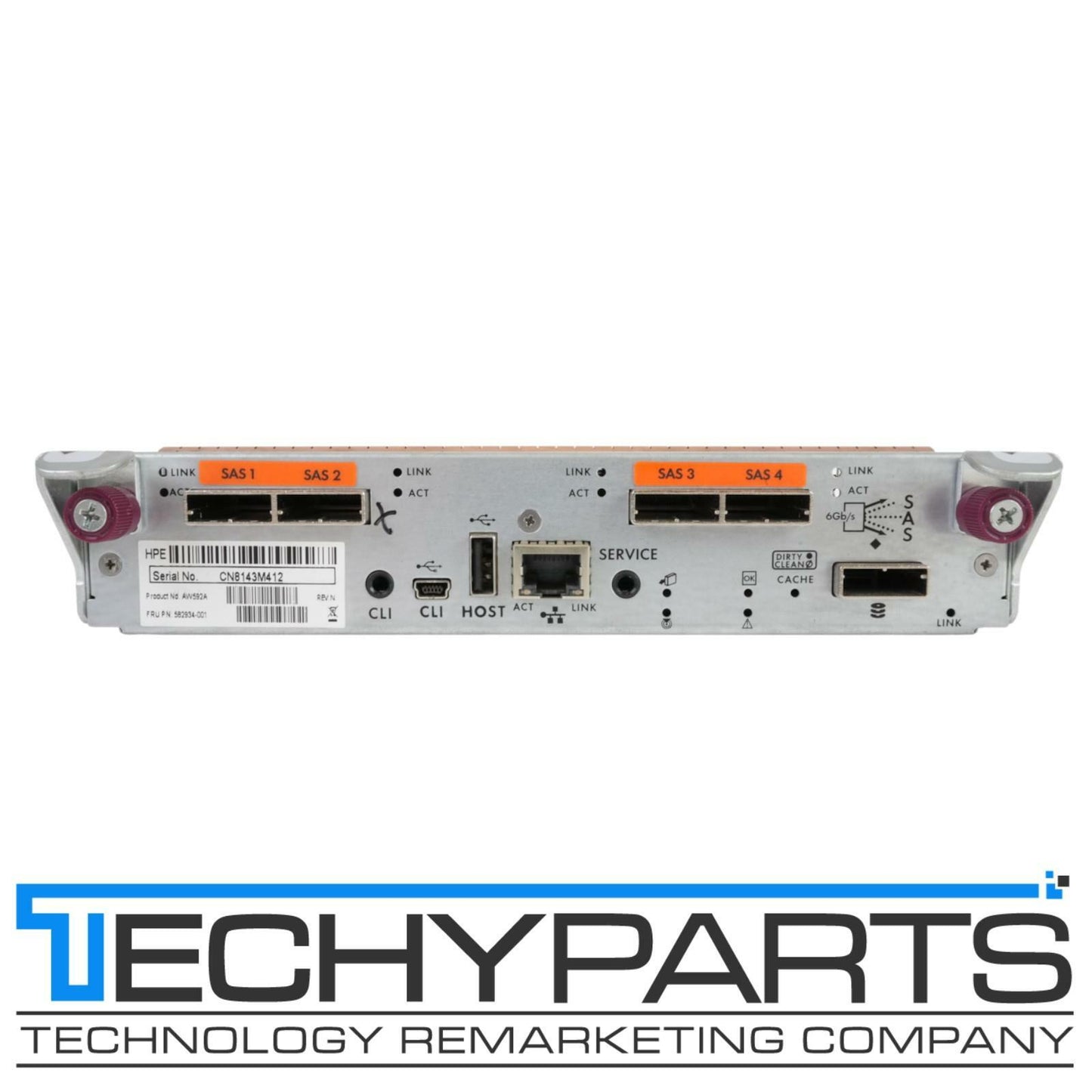 HP AW592A P2000 G3 Modular Smart Array SAS Controller 582934-001