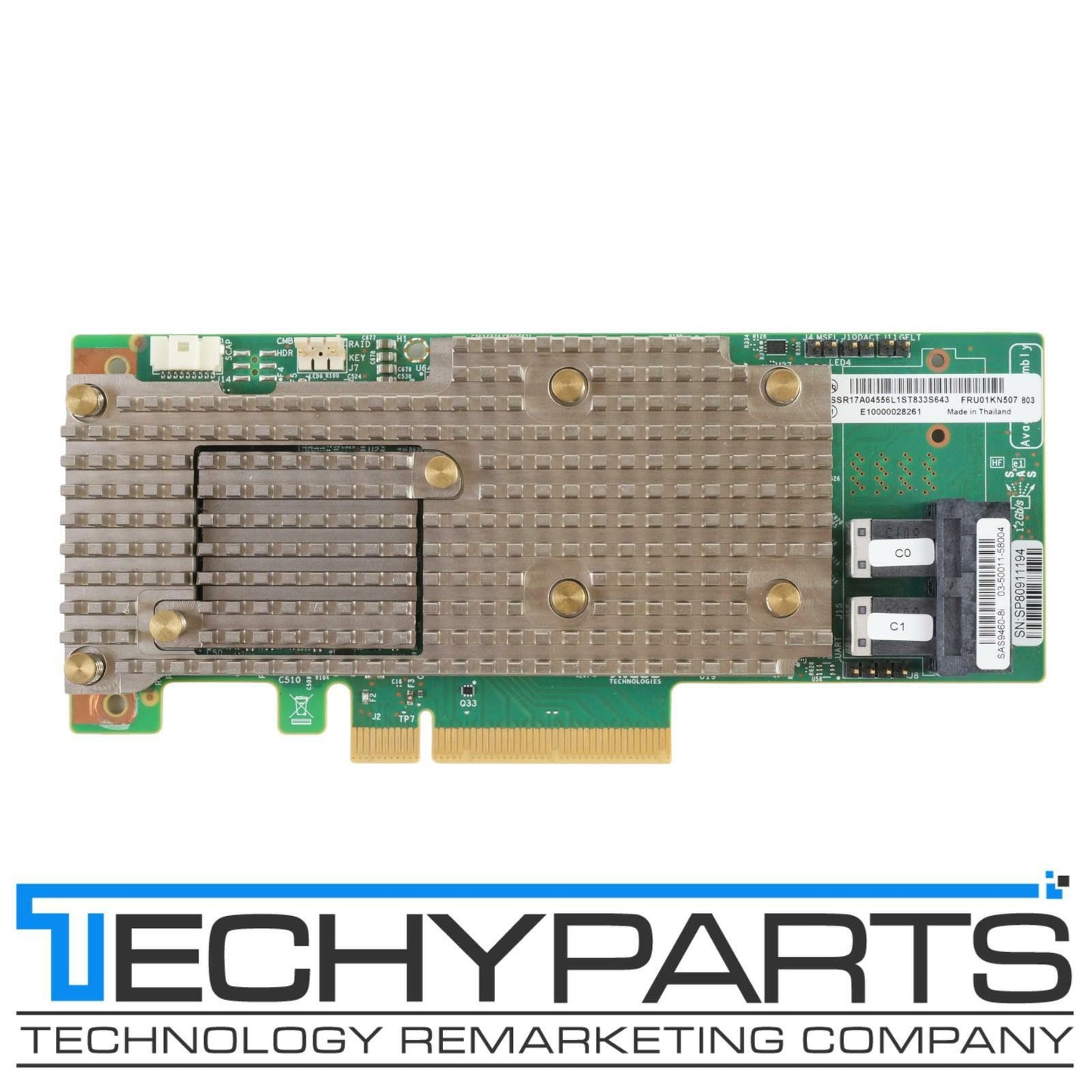 Lenovo 01KN507 ThinkSystem 930-8I SATA/SAS 12Gb/s PCIe 3.0 x8 RAID Controller