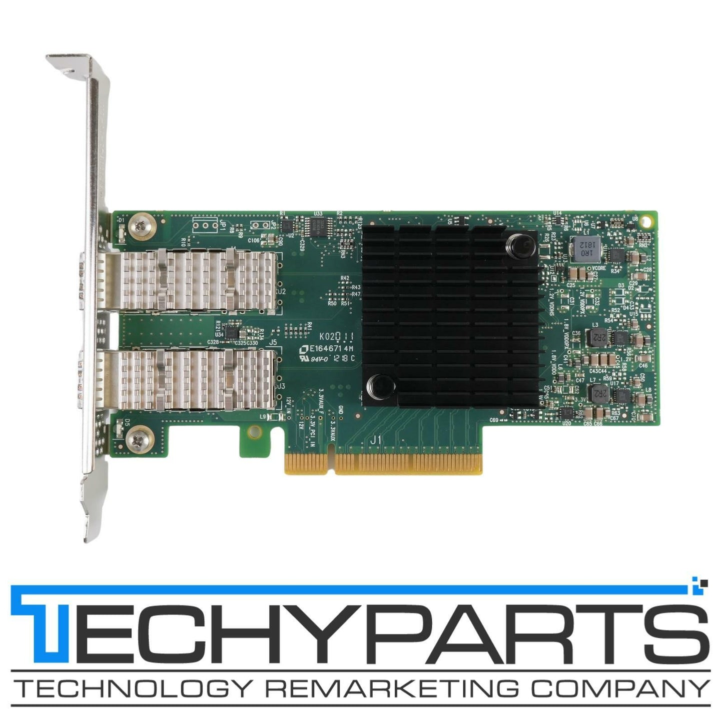 DELL 9J2HH Mellanox CX4121A ConnectX-4 Lx 2-Port 25GbE QSFP28 PCI-E 3.0x8 LFF