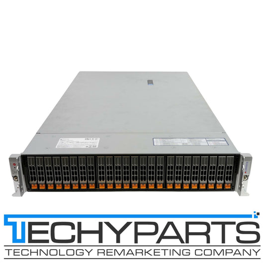 Supermicro SYS-220H-TN24R 2U 24-Bay 2.5" NVMe X12DHM-6 2x Xeon 5320 2.2Ghz 128GB