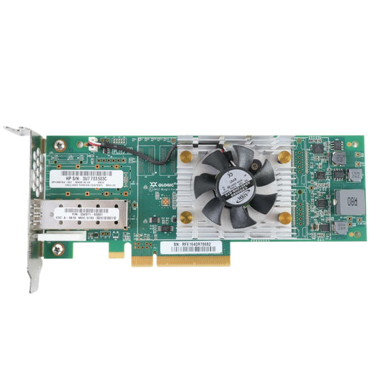 HPE 699764-001 QLOGIC SN1000Q 16GBPS PCI-Express 2.0x8 HBA QW971-63001 SFF